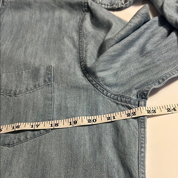 Bonobos Blue (Denim) Casual Button Down Long Sleeve Shirt Business Casual L EUC - Picture 4 of 7